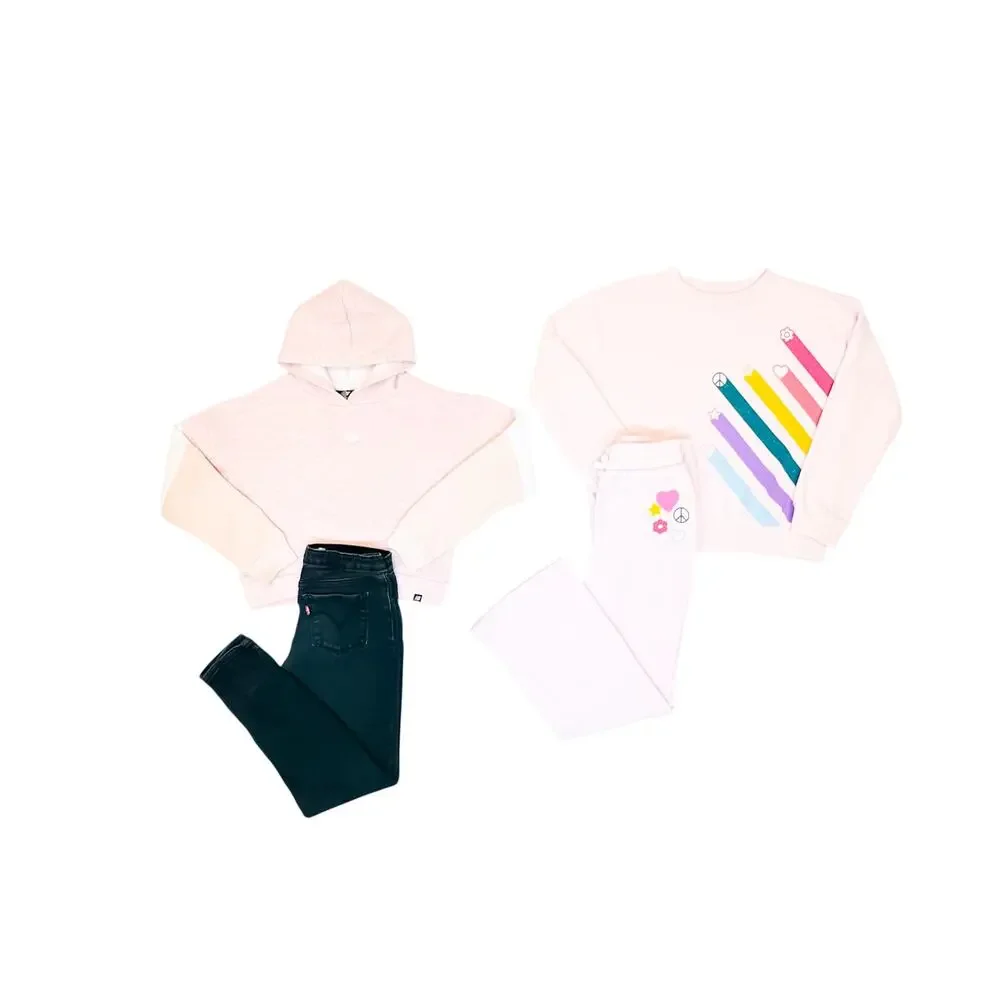Levi’s Cat & Jack Girls Clothing Bundle Pants Sweater Shorts Dress Tops 10/12